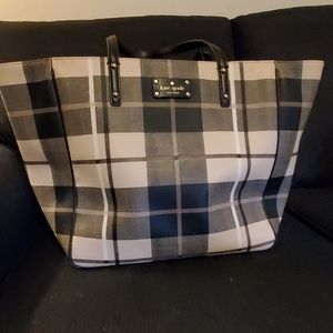 Kate Spade Plaid Tote